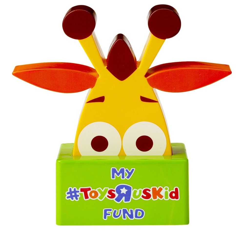 NEW 🤑 My ToysRUS Kid Fund Geoffrey Piggy (Giraffe) Bank